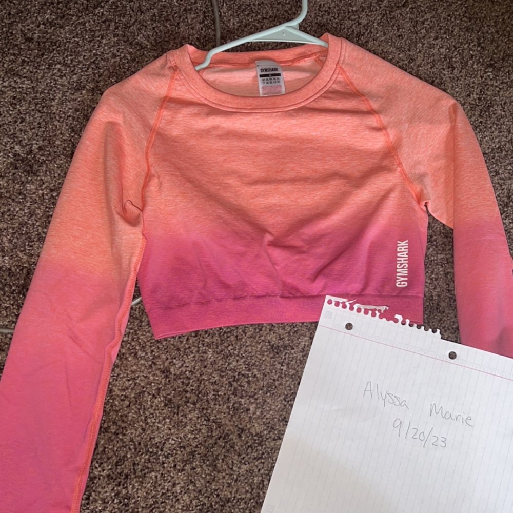 Gymshark workout top size M